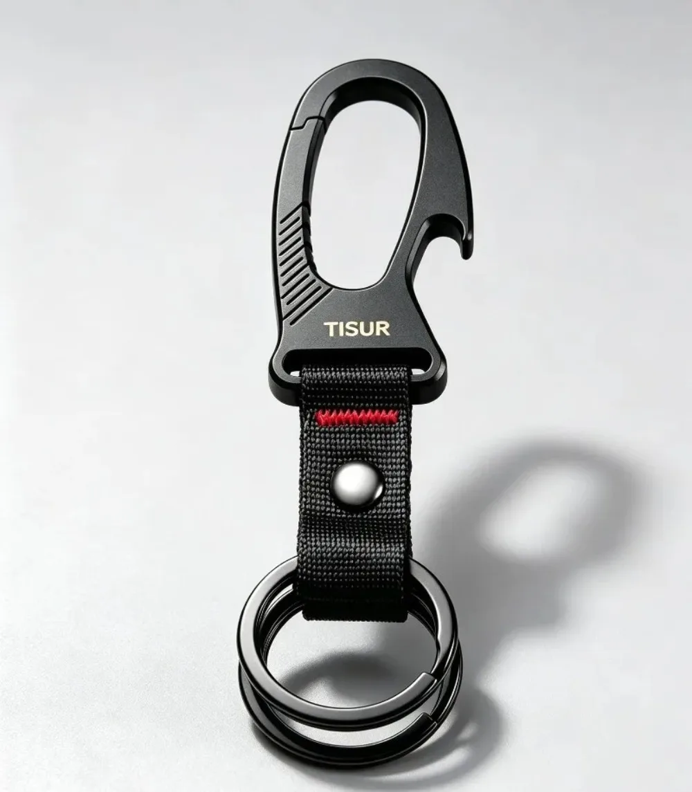 Титановый карабин-брелок с мул – обзор и цена Edc Carry Clip